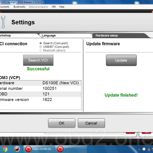 Autocom, Delphi and WOW modified and original firmware 1622