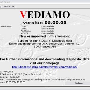 ODX and CBF files 03.2017 For Vediamo