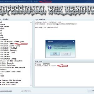 Professional EGR / HOTSTART / DTC  Remover  v3.0.0 (Full Multi Version02-2016) with ACTIVATOR