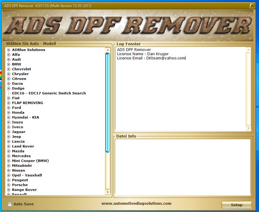 ADS DPF Remover